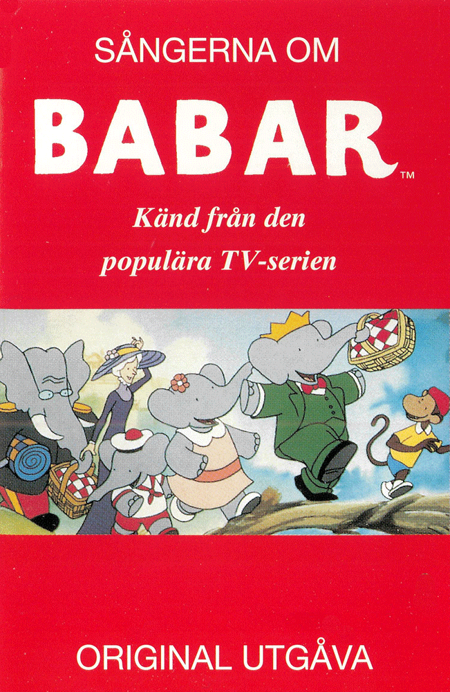 "Sångerna om Babar" •Music Cassette•